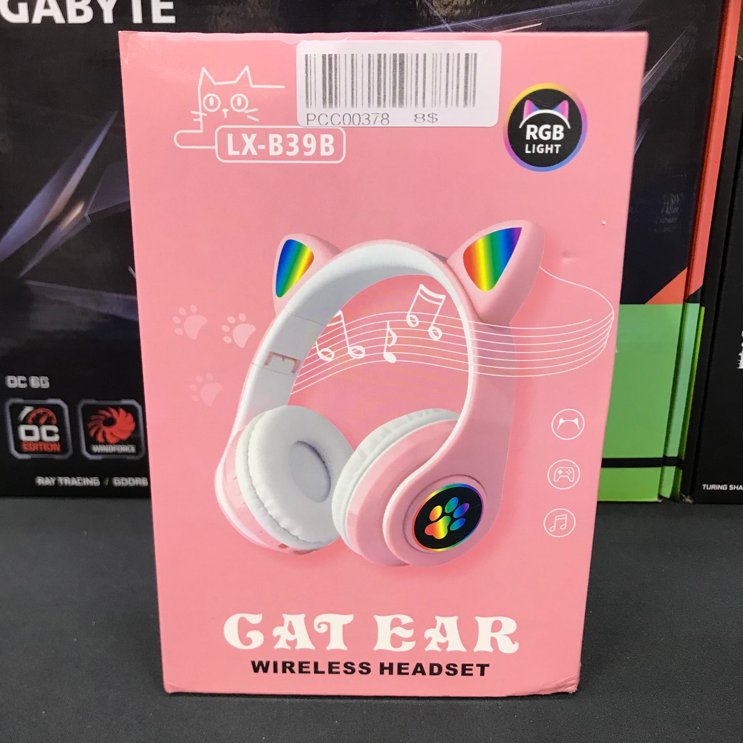 Wireless Headset RGB light