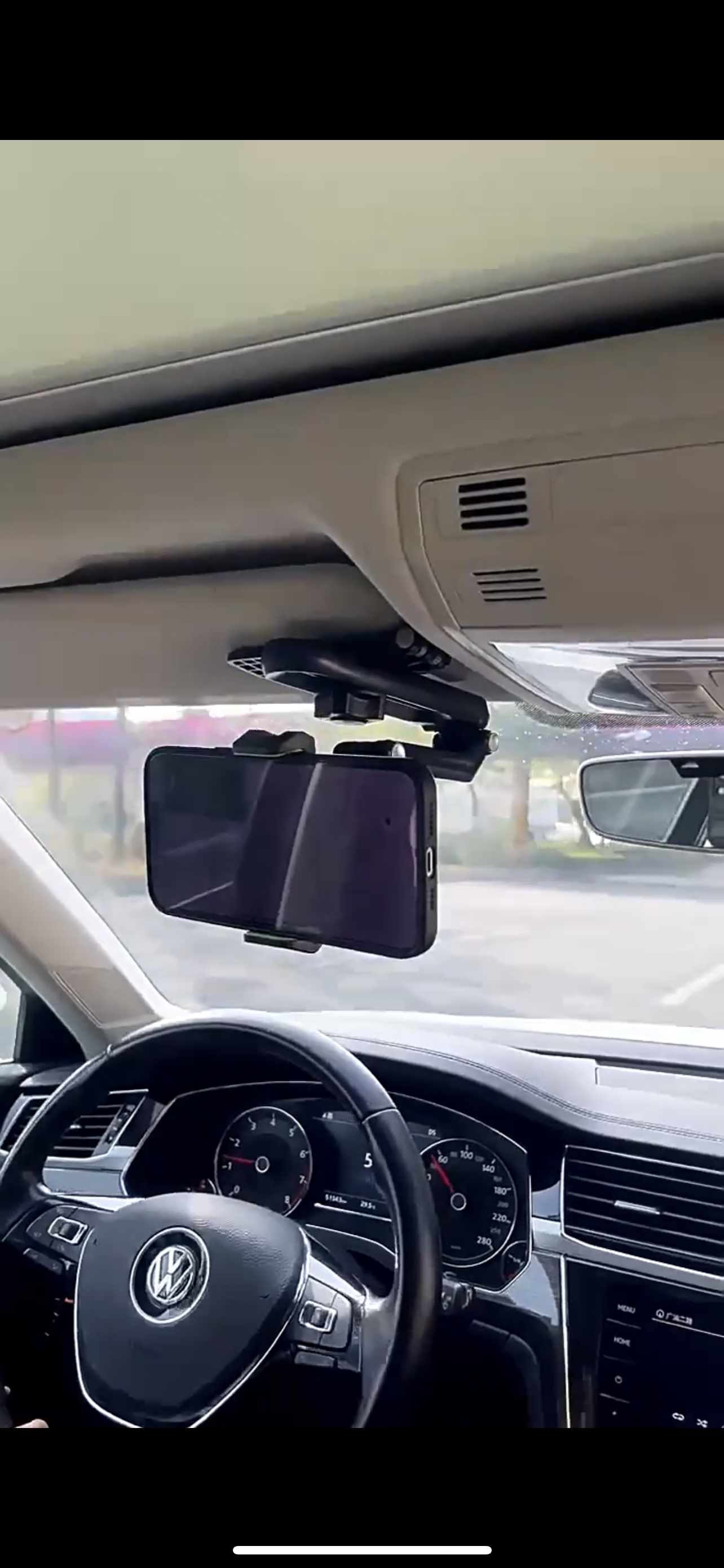 Sun Visor Cellphone Holder