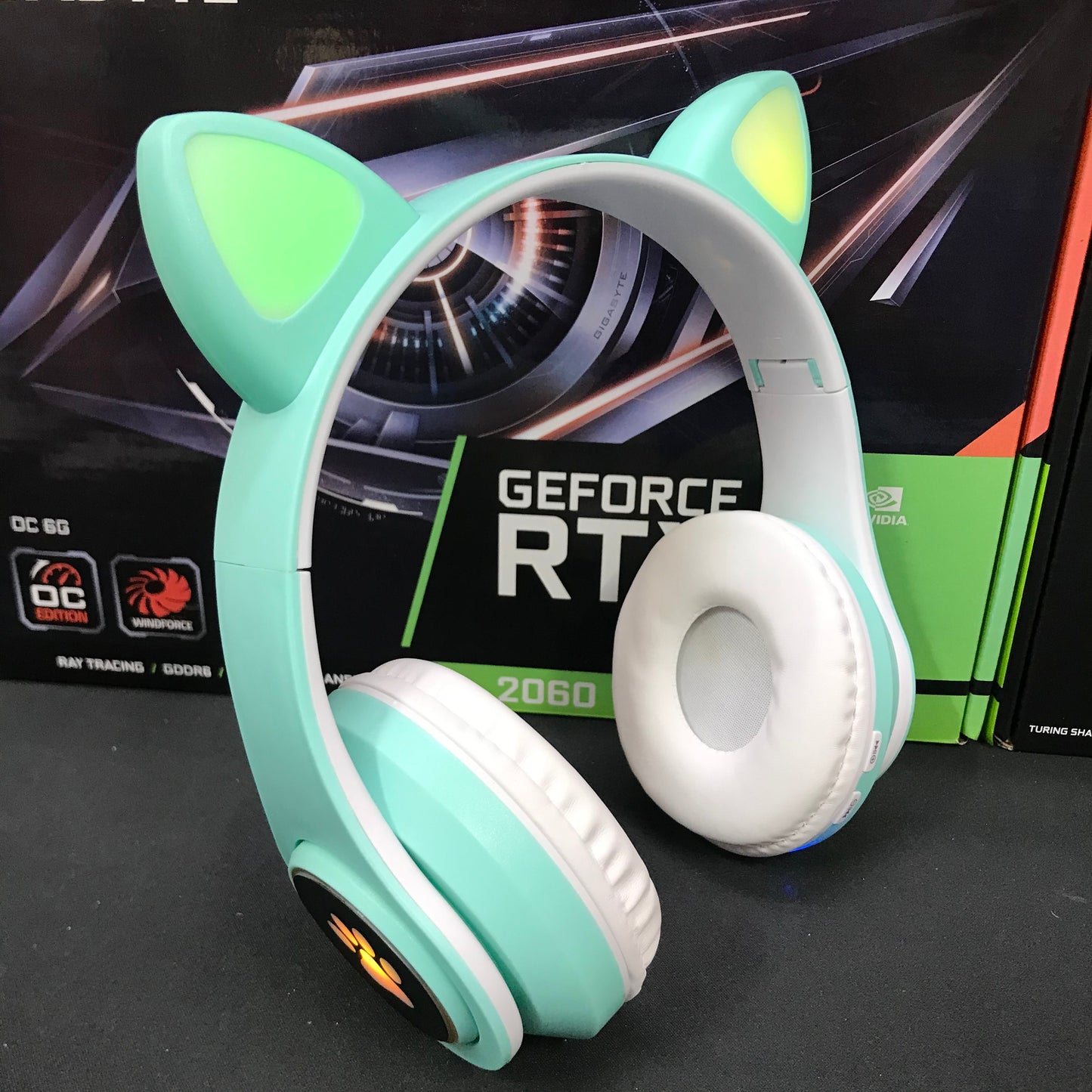 Wireless Headset RGB light