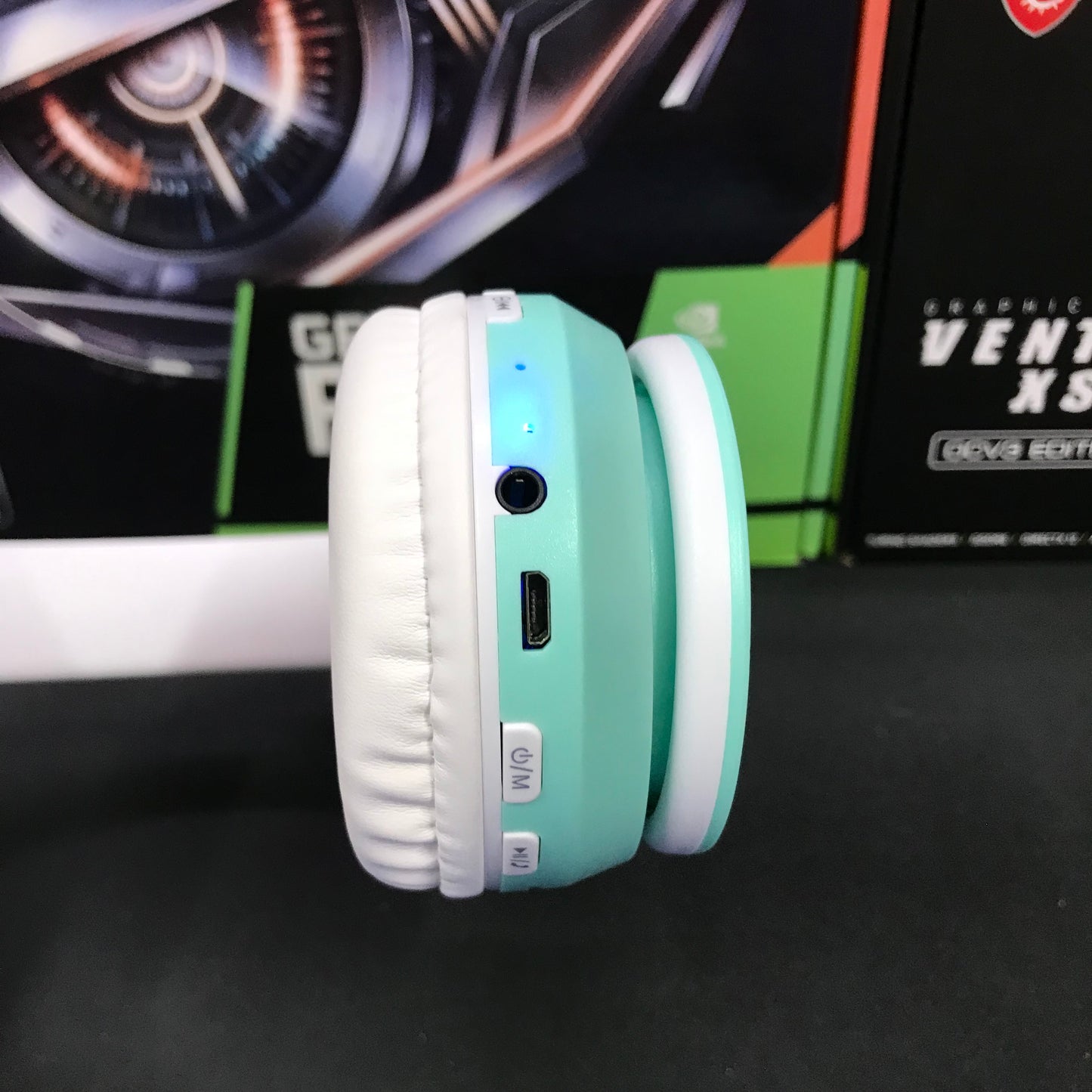 Wireless Headset RGB light